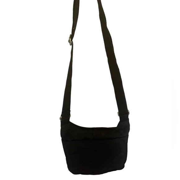 Baggallini cross body bag excellent condition multiple zipper compartments black - Picture 3 of 7